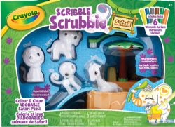 CRAYOLA - SCRIBBLE SCRUBBIE - ANIMAUX DU SAFARI